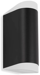 Telefunken 314905TF - LED Kültéri fali lámpa 2xGU10/5W/230V IP44 fekete