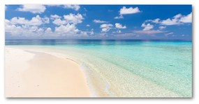 Akril üveg kép Strand a maldív-szigeteken oah-104787561