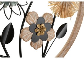 Fém fali dekoráció Floral – Mauro Ferretti