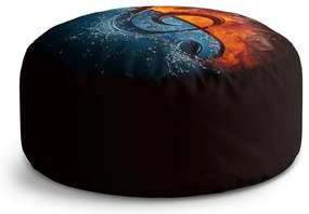 Circle zsámoly lángoló kulcs, fekete