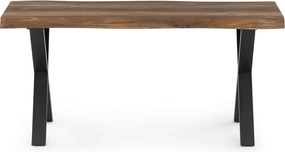 CT-F4312 OLW natúr MDF dohányzóasztal 60 × 120 cm