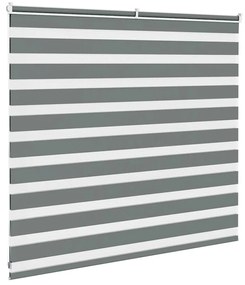 zebrafüggönnyel sötét szürke szövetszélesség 150,9cm poliészter
