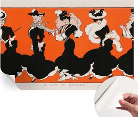 Öntapadós Dekoratív Fotótapéta Hálószobába Női ruhák 104x70 cm