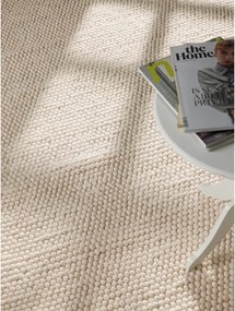 Krémszínű kézi szövésű gyapjú szőnyeg 200x300 cm Richmond Diana – Ted Baker