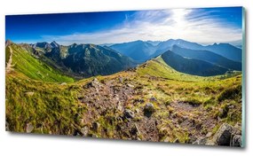 Üvegkép nyomtatás Panorama hegyi osh-99701533