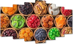 Képek 140x80 Aszalt gyümölcsök tálakban