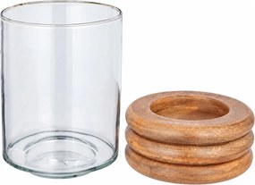 SUPPER CLUB mangófa hurrikán lámpa  26 cm
