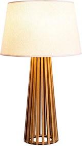 Quintiesse modern skandináv asztali lámpa slatted fa elsqn-slatted-tlteak