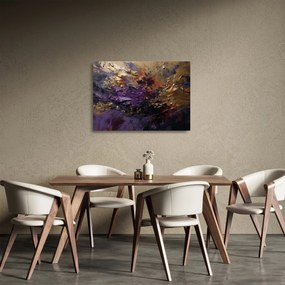 Üveg kép - Texturált absztrakció (70x50 cm)
