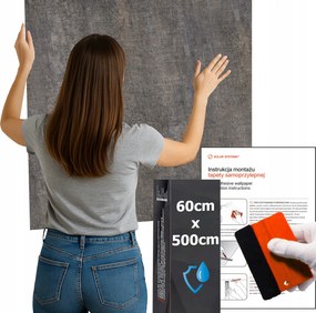 Öntapadós tapéta Vízálló Konyha Fal Bútor Beton Loft