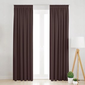 Sötétítő Függöny Szalagos 145X300 Barna