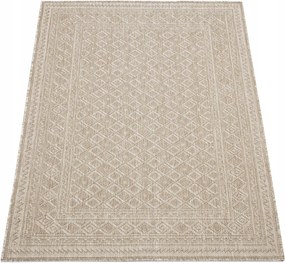 Kültéri Teraszszőnyeg Kétoldalas Terasz Erkély Zsinóros Szőnyeg 120X170