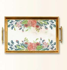 Üveg tálca, 38×24 cm – TPEA9796