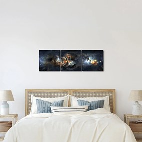 Kép - Az Univerzum a Nebulával (órával) (90x30 cm)