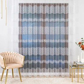 Napellenző Függöny, Kész Szalaggal Hímzett 250x255