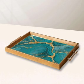 Üveg tálca, 38×24 cm – TPEA10011