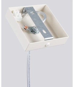 Krémszínű függőlámpa Fideus – Sollux