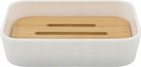 Torre szappantartó, fehér, modern