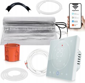 Alumínium szőnyeg szett 8.0m2 termosztáttal Clear.w