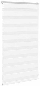zebrafüggönnyel fehér szövetszélesség 70,9 cm poliészter