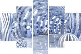 Kép - 3D absztrakció (150x105 cm)