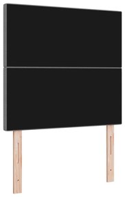 Fejtámla Egyszerű Dizájn Világosszürke 100 cm Kordbársony Szövet