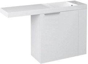 Sapho Latus szekrény 50x22x50 cm Függesztett, mosdó alatti fehér LT610-3030