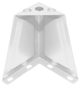 Fehér színű bútorlábak 4 db-os készlete