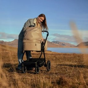 Lionelo - MERIL 3 az 1-ben kombinált babakocsi bézs homok