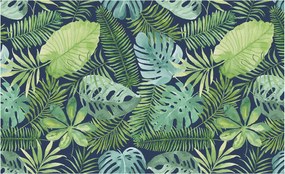 Stílusos Dekoratív Fotótapéta Trópusi levelek 416x254 Ragasztó