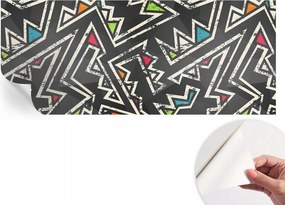 Dekoratív öntapadós fotótapéta Energikus geometria 250x104 cm