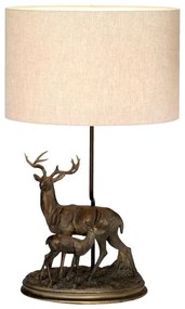 Elstead DL-AMELIA-TL - Asztali lámpa AMELIA 1xE27/40W/230V bronz