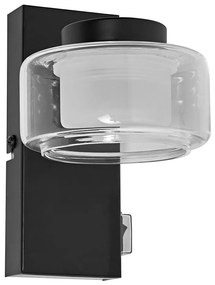 Ledvance Ledvance - LED Fürdőszobai fali lámpa ORBIS FLAME LED/5,5W/230V IP44 fekete P225637