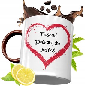 Bordó Bögre Apósnak Születésnapi Ajándék fényképes nyomtatással