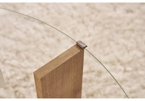 Clara Sapphire Oak dohányzóasztal