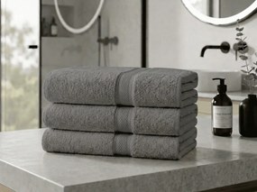 CLARYSSE ELEGANCE törölköző 60x110 cm szürke, 100% pamut