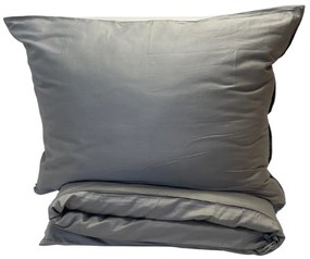 Ágyneműhuzat pamut szatén exclusive  Modern szürke  200x140cm+90x70cm TiaHome