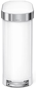 Acél pedálos szemetes 45 l - simplehuman