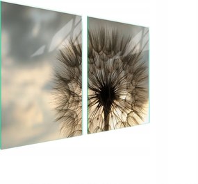 Üveg Konyhai Védőlap 2x45x52 Virág Edzett Üveg