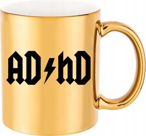 Arany Bögre Adhd Acdc vicces Ajándék Születésnapra Csomagolás