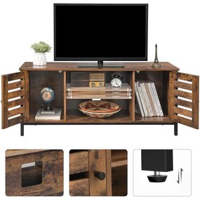 TV szekrény, TV állvány tárolóval 110 x 40 x 50 cm | VASAGLE