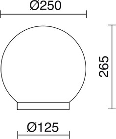 Novolux VIC 345B-G05X1A-02 Állólámpa 1x105W/E27 IP43