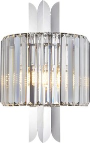 MILAGRO ML0412 MARGOT Kristály Fali Lámpa Króm E14 IP20