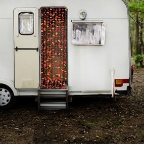 Piros függöny ajtóra 90x190 cm Indian Summer – Maximex