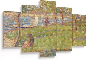 Kép - Georges Seurat, Study for "La Grande Jatte", reprodukciók (150x105 cm)