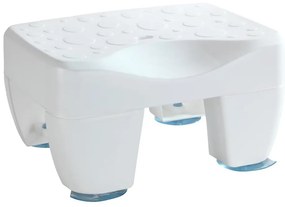 WENKO 73361100-Fürdőkád ülőke SECURA 40x31 cm fehér/átlátszó