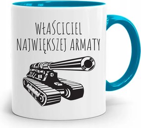 Kék Bögre Vicces Aramty Tulajdonos nyomtatott fényképpel