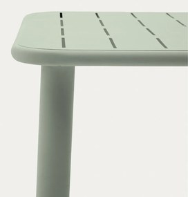 Acél kerti étkezőasztal 90x180 cm Brai – Kave Home