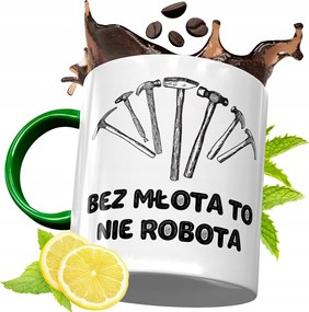 Zöld Bögre Építőknek Születésnapra Ajándék fényképes nyomtatással