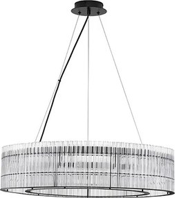 Függeszték Fekete BAROK NOVA LUCE 9006056